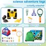 Binoculars for Kids 27 Pcs Outdoor Explorer Toys Spy Kit with Magnifying Glass Bug Image 5