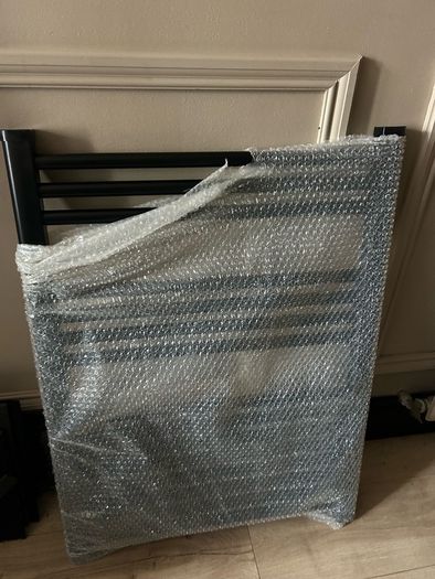 Sonas brand new black towel rail