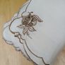Vintage linen napkins, hand embroidered napkins Image 7