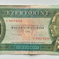 Hungary 1000 Forint 1993 Banknote