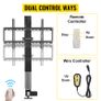 32in 800mm Stroke TV Lift Motorized W/ Remote Control 500mm-1000mm Stroke Electric DC Motor Plasma LCD Stand Lifter Cabinet TV Mount Bracket Image 5