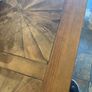 Large heavy French solid oak vintage table Image 6