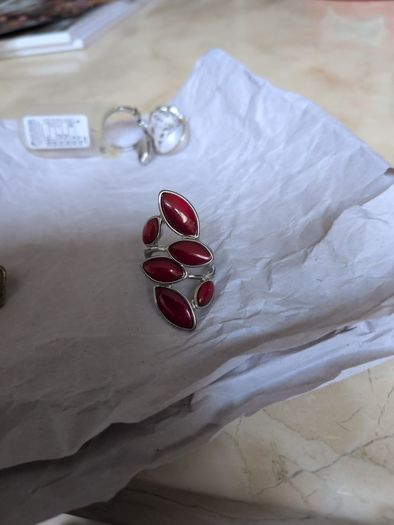 Selection of Costume  Jewellery Rings x 4 .Size - Medium.