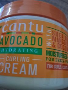 Cantu avocado curling cream