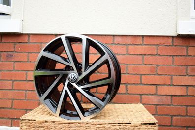 18" Vw R Type black Alloys Seat Audi Skoda Vw 5x112