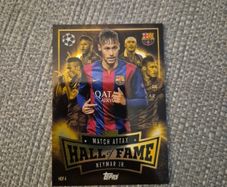 Match Attax 25/26 Hall of Fame Neymar Jr. Card