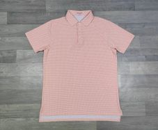B Daddy Sport Patterned Golf Polo Shirt Mens M/L