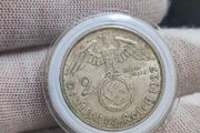 2 Reichsmark 1937 A Berlin WW2 Silver Coin third Reich