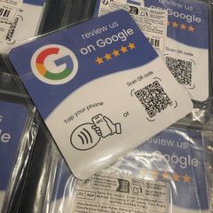 NFC Google review card