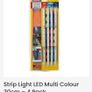 RGB LED Flex Strip Light 4 Pack with remote colours/ white BNIB Image 8