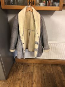 Gents Suede Grey Coat
