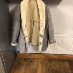 Gents Suede Grey Coat