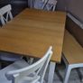 dinning table and chairs plus bench Image 3