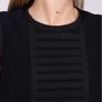 DSQUARED2 Black Fully Lined Sleeveless Shift Dress Image 4