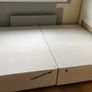Double divan bed base with drawer Image 7