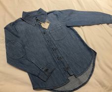 Gorgeous cool boys denim shirt Danish brand MarMar Copenhagen BNWT New 6 7
