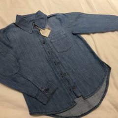 Gorgeous cool boys denim shirt Danish brand MarMar Copenhagen BNWT New 6 7