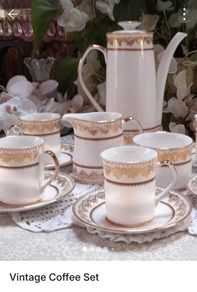 Vintage china coffee set
