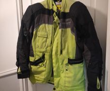 Motorcycle padded jacket size medium to large