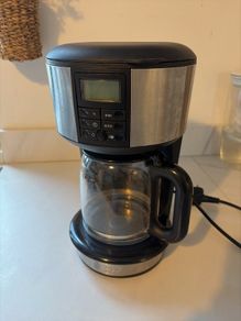 Used filter coffee machine, working as normal