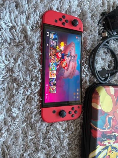 Nintendo Switch Red Edition Modded