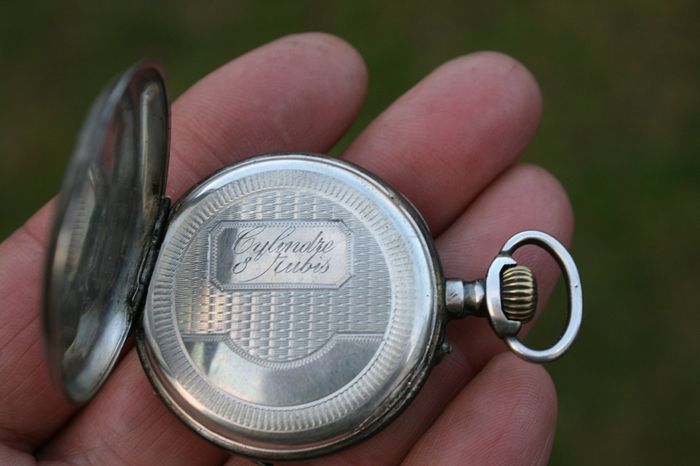 Antique Pocket Watch Mechanical Movement (in working order)