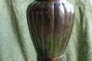 Antique Heavy Large Oil Lamp Holder, Candle Holder made of Brass