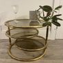 Vintage Milo Baughman style three tier Image 3