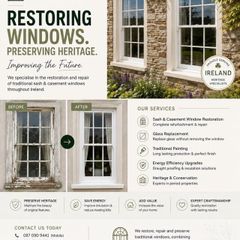 Sash Window Restoration & Glazing | CozyGlaze Irel