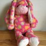 Chad Valley heart bunny plush Image 2