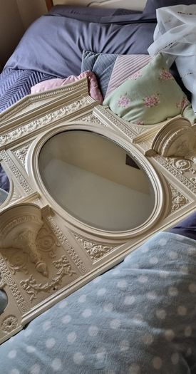 Large Cast Iron Mirror