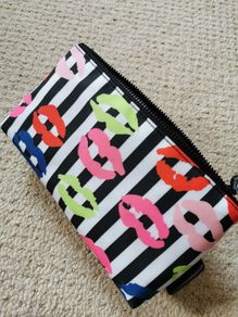 BNWT - lulu guinness makeup bag