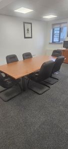 Boardroom Desk & 6 Chairs