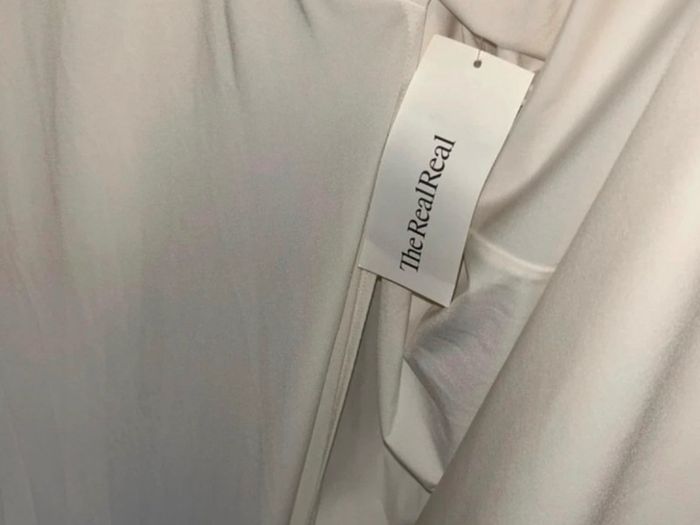 Halston Heritage Off White Maxi Dress