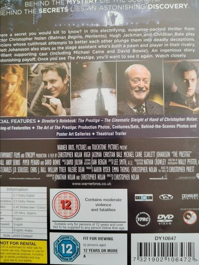 DVD The Prestige