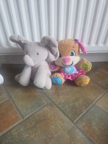 singing elephant and laugh and learn Toy