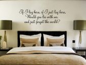 if i lay here wall decal