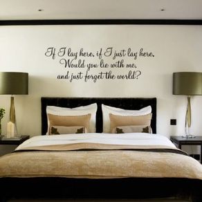 if i lay here wall decal
