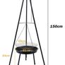 Rivon Portable Charcoal Garden Grill Image 2
