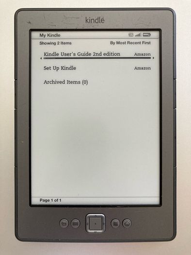 Kindle 4th gen