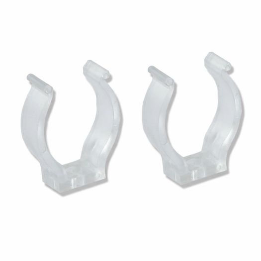 Plastic Holder Clip for T8 Fluorescent Tube 26mm - 2pcs