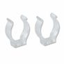Plastic Holder Clip for T8 Fluorescent Tube 26mm - 2pcs Image 2