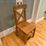 Oak kitchen table and chairs Image 4