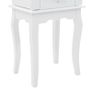 Free Standing Jewelery Cabinet White Image 9