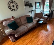 Sofa and Arm chair