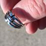 Vintage Sterling Silver Marcasite Rings Image 5