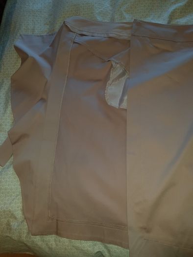 V by Very blush pink/beige wrap skirt size 10 bnwt