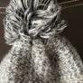 Ladies women beanie hat grey knitted with Pom Pom Bugatti New Image 3