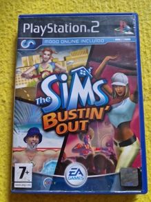 Sims Bustin Out PlayStation2 Ps2 games Original