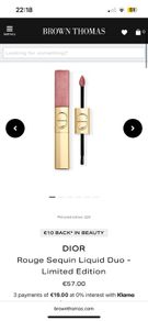 dior lipgloss duo